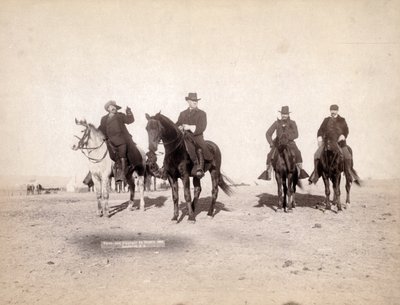 Viewing Hostile Indian Camp, 1891 by John C. H. Grabill