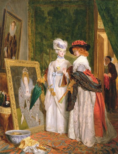 Critics on Costume, Fashions Change by John Callcott Horsley