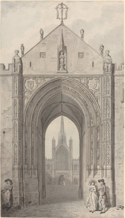 The Erpingham Gate, Norwich by John Carter