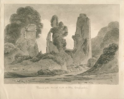 Alton Castle by John Chessell Buckler
