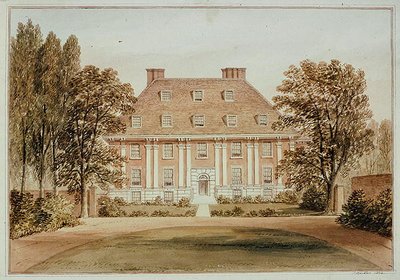 Balmes House, Middlesex by John Chessell Buckler