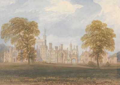 Costessy Hall, Norfolk by John Chessell Buckler