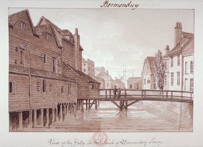 Dockhead Folly, Bermondsey, London by John Chessell Buckler