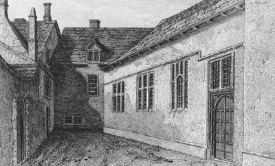 Grammar School at Woodstock, Oxfordshire by John Chessell Buckler