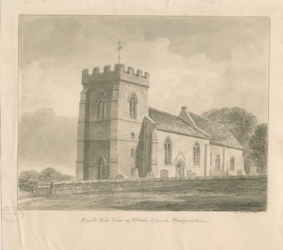 Stowe Church by John Chessell Buckler