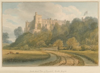 Sussex - Arundel Castle by John Chessell Buckler