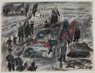 Burial in Winter by John Christensen