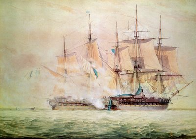 Boarding the Chesapeake by John Christian Schetsky