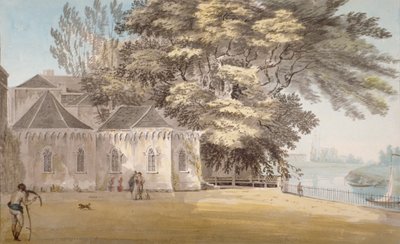 Isleworth, Middlesex, 1787 by John Claude Nattes