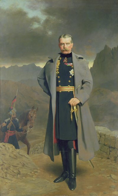 Field Marshal Earl Kitchener of Khartoum by John Collier