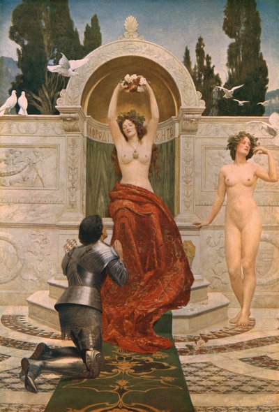 In The Venusberg by John Collier