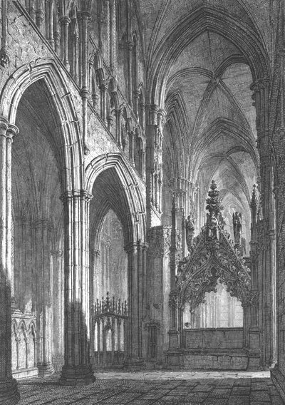 Beverley Minster, Eastern Transept by John Coney