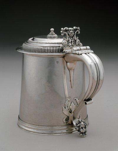 Tankard, 1695-1711 by John Coney