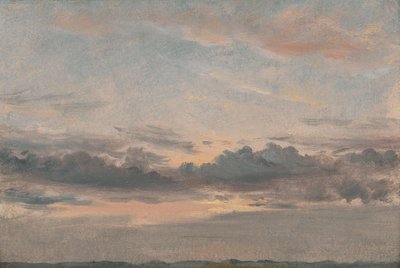 A Cloud Study, Sunset by John Constable
