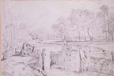 A Lock on the Stour by John Constable