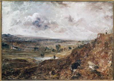 Branch Hill Pond, Hampstead by John Constable