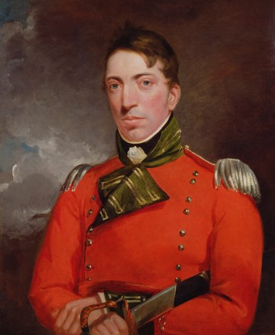 Captain Richard Gubbins, c.1804-05 by John Constable