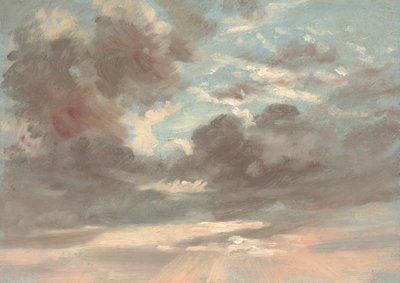 Cloud Study: Stormy Sunset by John Constable