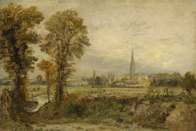 Distant View of Salisbury Cathedral by John Constable