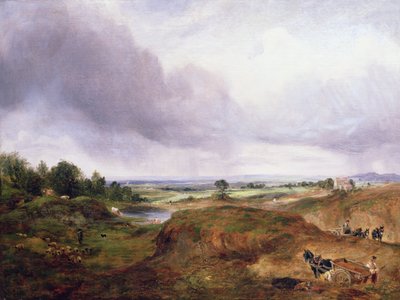 Hampstead Heath by John Constable