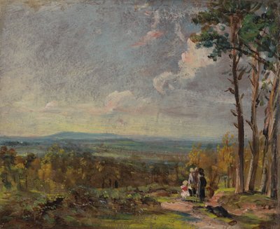 Hampstead Heath Looking Towards Harrow by John Constable