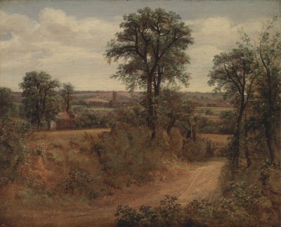 Lane near Dedham by John Constable