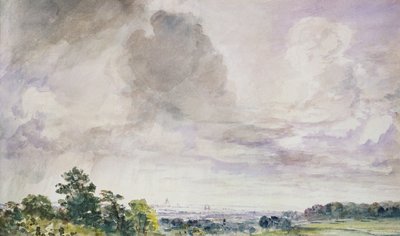 London from Hampstead Heath by John Constable