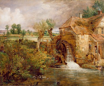 Mill at Gillingham, Dorset by John Constable