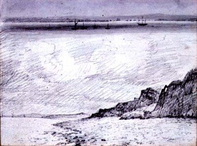 Sheerness; Coast scene near Southend, 1814 by John Constable