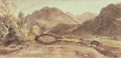 Sketch of Borrowdale, 1806, Afternoon by John Constable