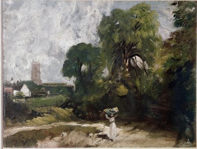 Stoke-by-Nayland by John Constable