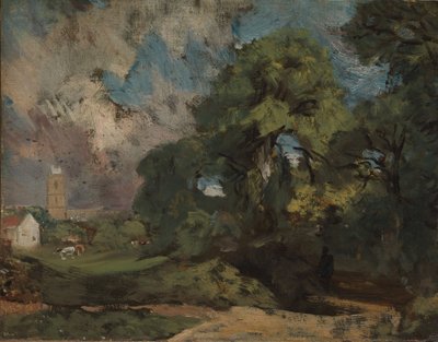 Stoke-by-Nayland by John Constable