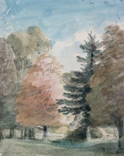 Study of Trees in a Park by John Constable