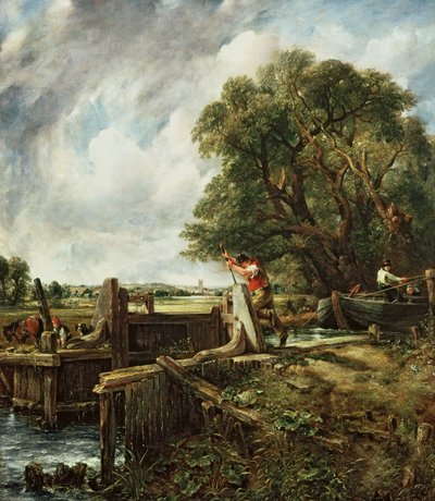 The Lock by John Constable