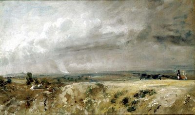 View on Hampstead Heath by John Constable