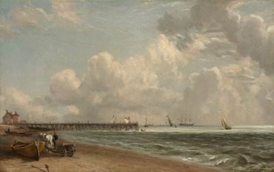 Yarmouth Jetty, c.1822-23 by John Constable