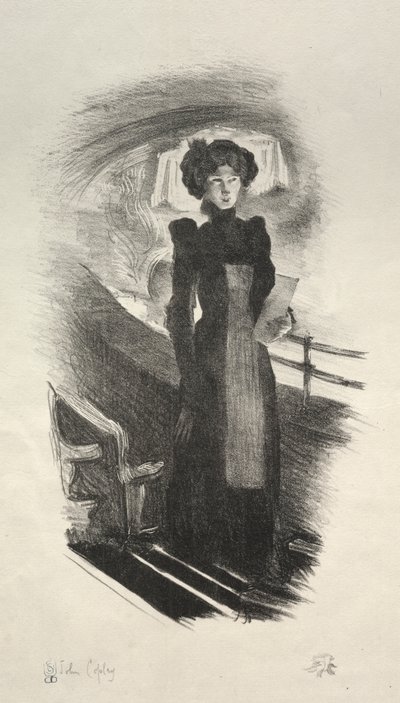 The Programme Seller by John Copley