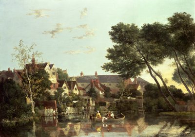 Norwich River, Afternoon, c.1812-19 by John Crome