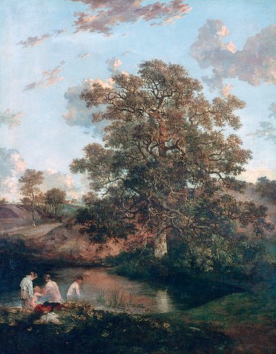 The Poringland Oak, c1818-1820 by John Crome