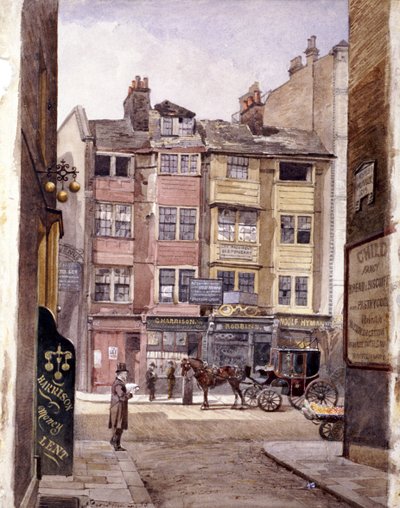 Aldersgate Street, London by John Crowther