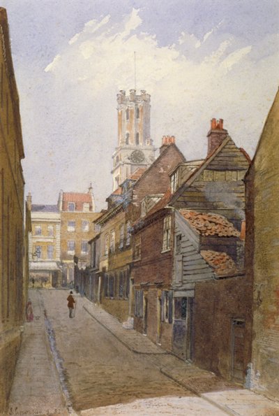 Chigwell Hill, Stepney, London by John Crowther