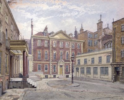 House in Austin Friars, City of London by John Crowther