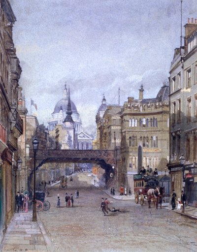 Ludgate Circus, London by John Crowther