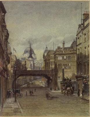 Ludgate Hill by John Crowther