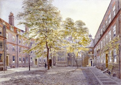 View of Staple Inn, London, 1882 by John Crowther