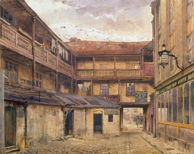 White Hart Inn, Southwark by John Crowther