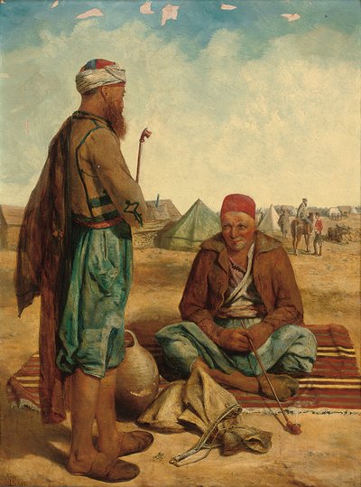 The Smokers by John Dalbiac Luard