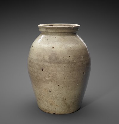 Jar, c. 1850-1883 by John Davis (attr.to) Leopard