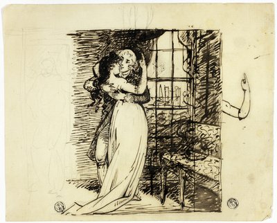 Lovers in a Room by John Downman