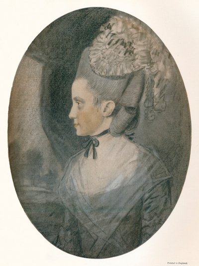 Mrs. John Mortlock Nee Harrison, c1780 by John Downman